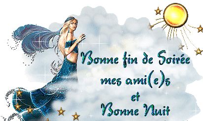 bonne fin de soiree a tous